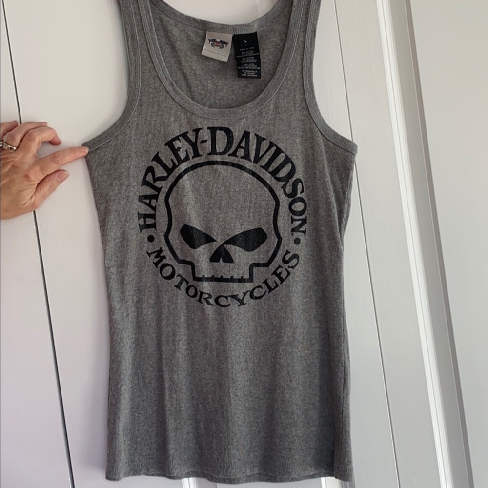 authentic harley tank